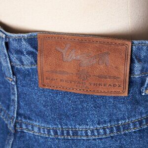 1990s Yaga Skateboarding Baggy Denim Jean Shorts